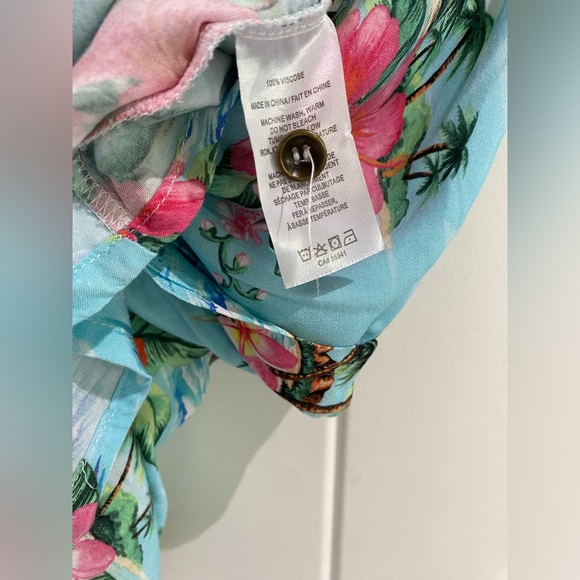 Harlow cropped blouse with ties - Picture 4 of 6